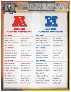 2011 Ed Block Courage Award Recipients