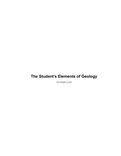 The Student`s Elements of Geology