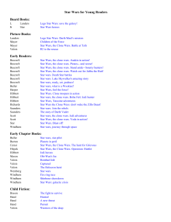 Star Wars for Young Readers