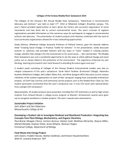 Sustainable Project Initiative Seth Jalbert and Sam Robertson