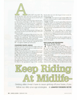 OPRC in Horse And Rider Magazine