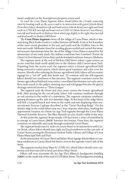 Cross Plains Segment - Ice Age Trail Alliance