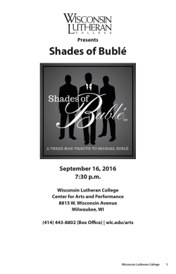 Shades of Bubl&eacute;