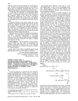 Chemistry in super acids. I. Hydrogen exchange and