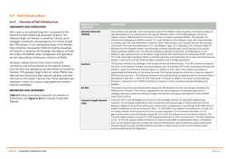 6.4 Rail Infrastructure