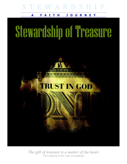 Stewardship of Treasure - Cathedral of Our Lady of Guadalupe