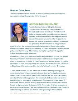 Caterina Exacoustos, MD