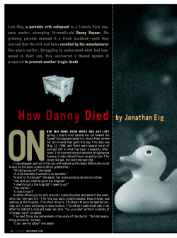 How Danny Died by Jonathan Eig