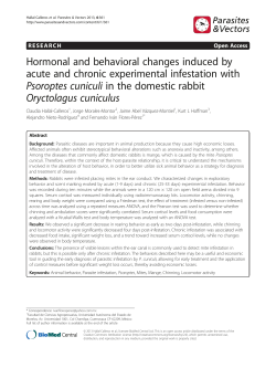 Hormonal and behavioral changes induced by acute and chronic