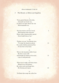 3 The Hermit, or Edwin and Angelina