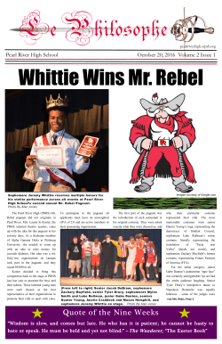 Le Philosophe - Pearl River High School