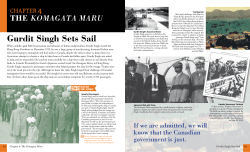 Gurdit Singh Sets Sail