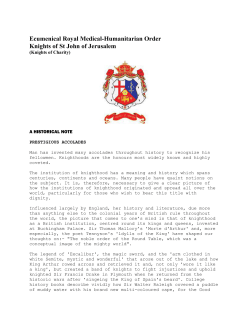 Ecumenical Royal Medical-Humanitarian Order Knights of St John of