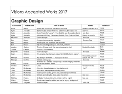 Graphic Design - Fitchburg State University