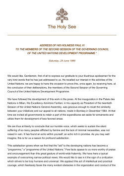 The Holy See
