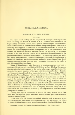 Robert William Bunsen