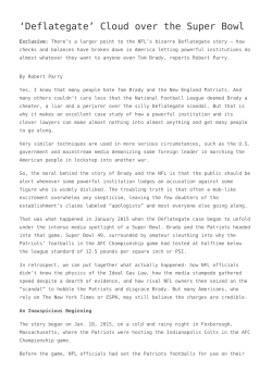 Cloud over the Super Bowl