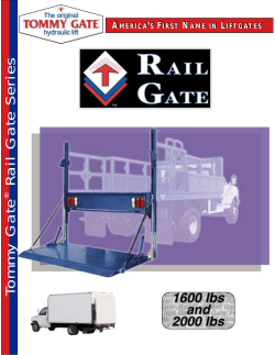 Tommy Gate Rail Gate Series