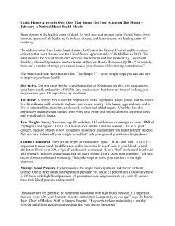 Heart Health - Sturgis Hospital