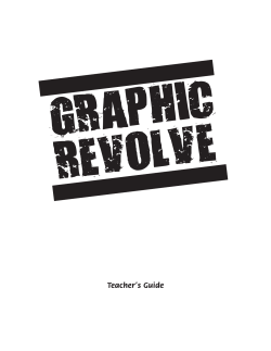 Graphic Revolve Teachers Guide