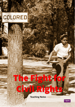 Civil Rights Teaching Notes