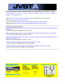 Cesium-induced structural transformation from the