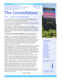 The Constellation - Orion Associates