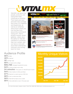 Monthly Unique Visitors Audience Profile