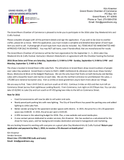 Kim Kraemer Grand Rivers Chamber of Commerce PO Box