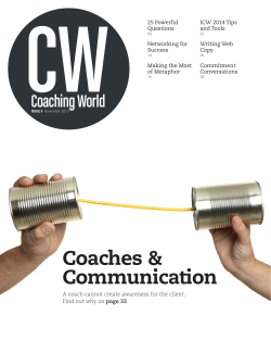 The Communication Cure