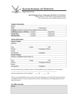 Suzuki School of Newton