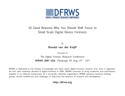 10 Good Reasons Why You Should Shift Focus to Small Scale