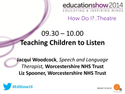 Teaching Children to Listen