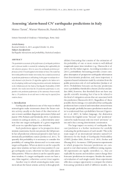 Assessing `alarm-based CN` earthquake predictions in Italy