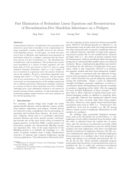 Fast Elimination of Redundant Linear Equations and