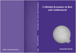 Colloidal dynamics in flow and confinement