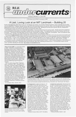 A Last, Loving Look at an MIT Landmark -- Building 20