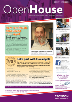OpenHouse - London Borough of Croydon