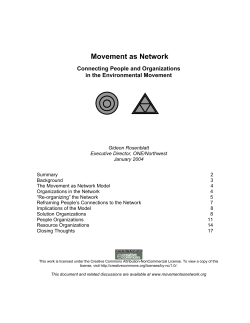 The environmental movement is at a crossroads