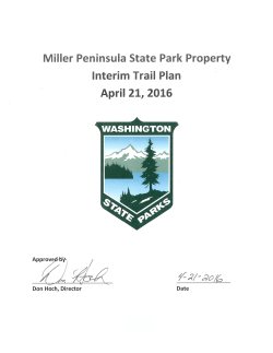 Interim Trail Plan FINAL - Washington State Parks and Recreation