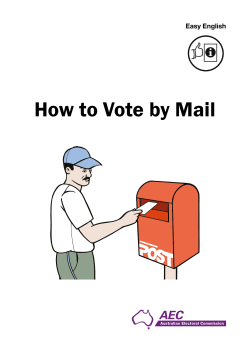 How to Vote by Mail