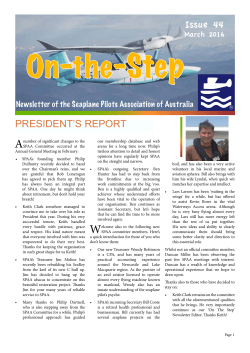 Step - Seaplane Pilots Association Australia