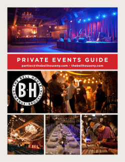 private events guide