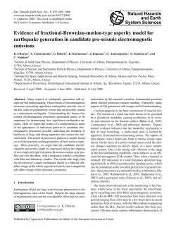 Evidence of fractional-Brownian-motion