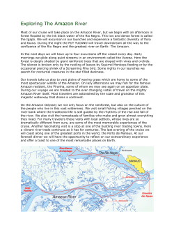 Exploring The Amazon River