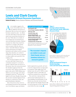 Lewis and Clark County Outlook