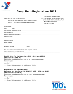 Camp Hero Registration 2017