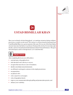 26 ustad bismillah khan