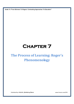 Roger`s Phenomenology