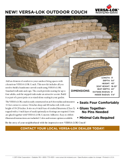 new! versa-lok outdoor couch - VERSA